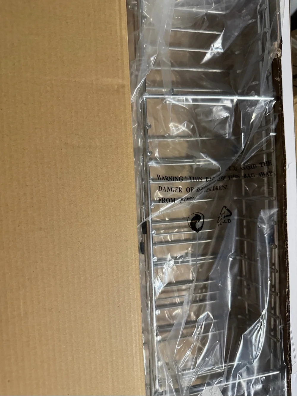 NIB STAINLESS STEEL SHOWER CADDY
